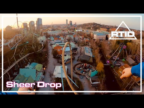 Valkyria Sunset Front Seat On Ride HD POV - Liseberg
