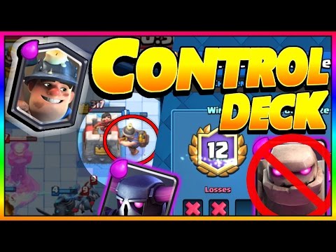 MINER CONTROL?! COUNTER GOLEM WITH PEKKA?! Best 12 WIN GRAND CHALLENGE -  Clash Royale Bandit Soon