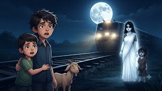भूतिया रेलवे फाटक 👻 | रात में दिखी रहस्यमयी भूतनी | Horror Story | Hindi Kahani