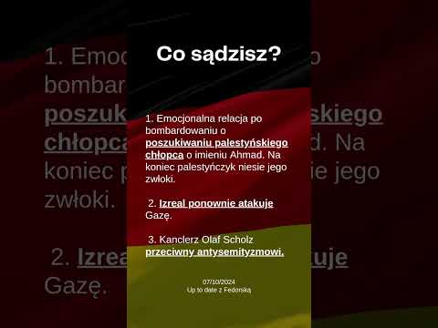 Up to date z Fedorską 07/10/2024