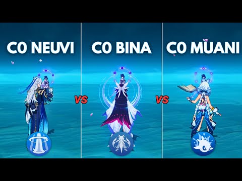 Columbina vs Best Hydro Dps !! C0 Damage Showcase!! [ Genshin Impact ]