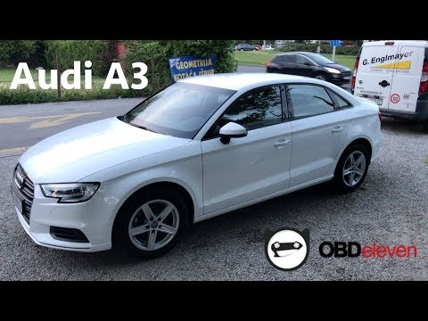 Audi A3 Sedan OBDeleven (app programing) - needle sweep, oil temperature, mirror dip