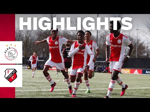 Pharell Nash ☄️ 🥵 | Highlights Ajax O15 - FC Utrecht O15
