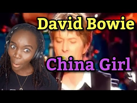 African Girl First Time Hearing David Bowie - China Girl (Live) | REACTION