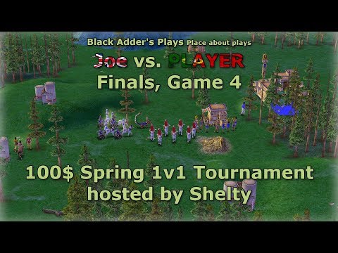 Shelty's Spring Tournament, Finals - Joe vs. PLAYER, Game 4 - Age of Mythology: The Titans