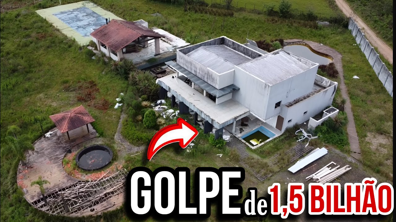 INVADI a MANSÃO ABANDONADA do REI do BITCOIN