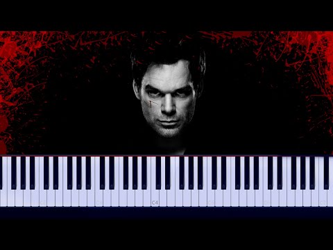 Dexter - House Theme Daniel Licht Piano Tutorial