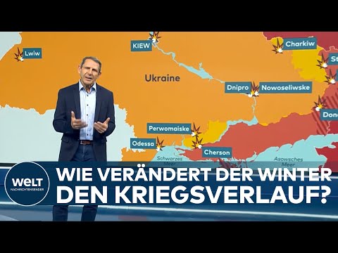 UKRAINE-KRIEG: Beginn der "Schlammphase" – So versucht Russland den Winter für sich zu nutzen
