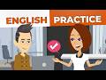 English Speaking Practice For Daily Life Easy Shadowing English Conversation A2 B1