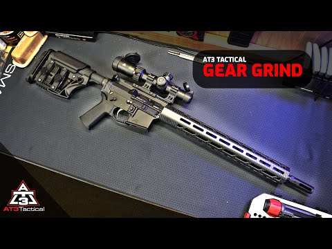 LBE Unlimited CHF Barrel, Jag Composites Carbon Fiber Handguard, Luth-AR's MBA-3 Stock