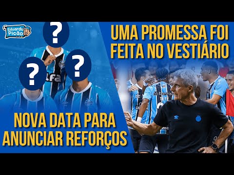The two new signings that Grêmio wants to announce already have a date! Promise and demands in th...