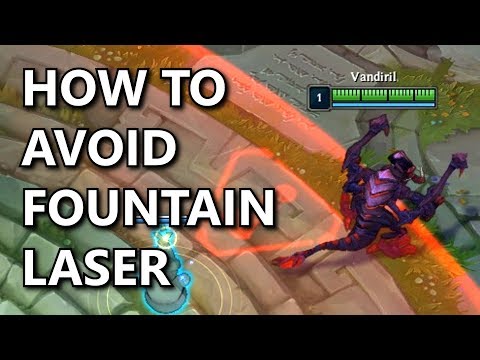 How to Avoid Fountain Laser Attacks?!
