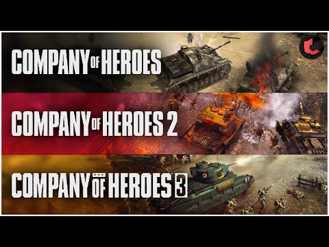Company of Heroes 3 Graphics and Audio Comparison vs Company of Heroes 1 and Company of Heroes 2