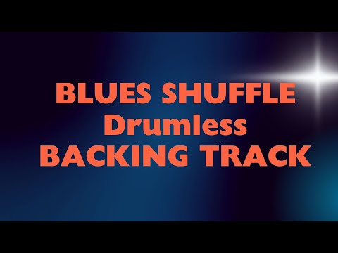 Shuffle Blues Drumless Backing Track | 110 BPM | Jam Along!