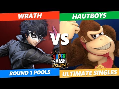 SSC 2019 SSBU -  Wrath (Joker) VS  HautBoys (Donkey Kong) Smash Ultimate Round 1 Pools