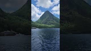 Arriving at Sugar Beach Resort ⛱️ #stlucia #travel #nature #motivation #amazingdestinations