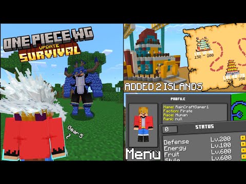 RainCraftGamer - New BloxFruits Addon/Mod For Minecraft PE! | The Best One Piece Addon In MCPE! (1.20.12)