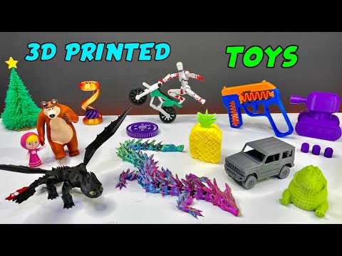 Perfect 3D Printed Toys