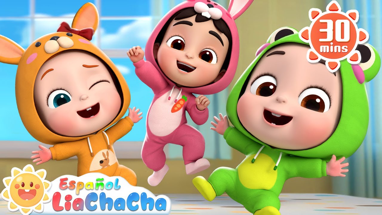 Saltando Como Animalitos | LiaChaCha en Español - Canciones Infantiles