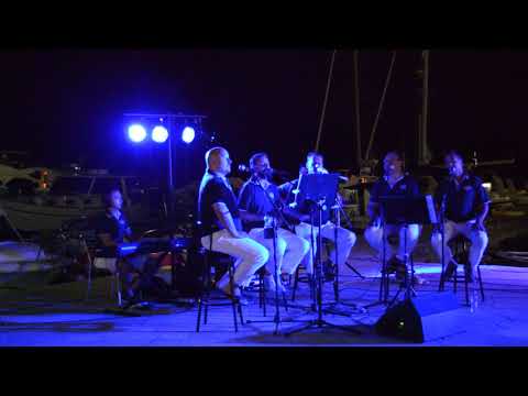 Klapa Berulia - Sreca /10  (live in Brela 27.7.2017)