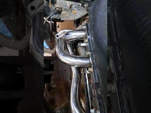 4.3 Vortec V6 baby! Headers are installed!