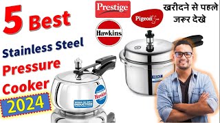Top 5 Best Pressure Cooker in India for Kitchen 2024 ✨ Aluminium vs Stainless Steel Pressure Cooker