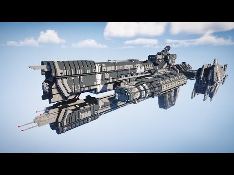 Minecraft Halo UNSC Paris-class Heavy Frigate Review