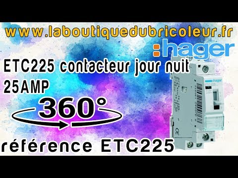 comment monter un contacteur jour nuit