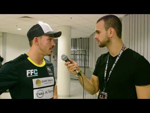 Markus Ehrenhofer nach seinem Kickbox (K1) Kampf gegen Benjamin Masudi bei der FFC30 in Linz