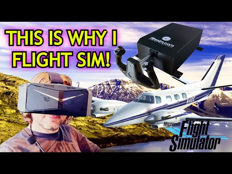 Crystal LIGHT 3 HOUR Comfort TEST! FORCE FEEDBACK Yoke & DOF Reality H2 Changes EVERYTHING! MSFS