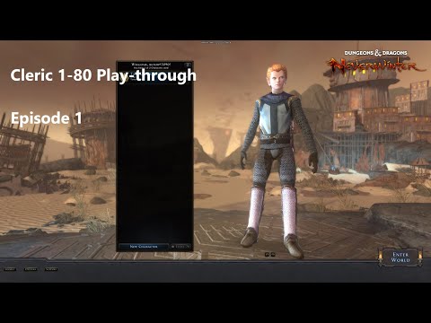 Character creation, tutorial quest and part 1 of Recovering the Crown of Neverwinter
