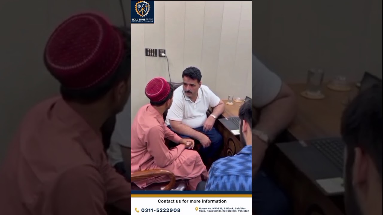 Shirka Sultan’s First Interview | Skill Edge Trade & Technical Test Center