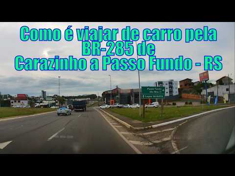 CARAZINHO A PASSO FUNDO PELA BR-285
