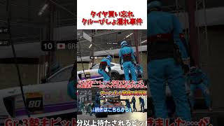 ピットクルーびしょ濡れ事件 【GT7】
