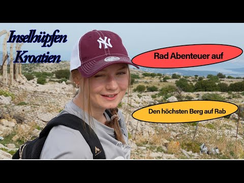 The highest mountain of Rab. Island hopping Croatia