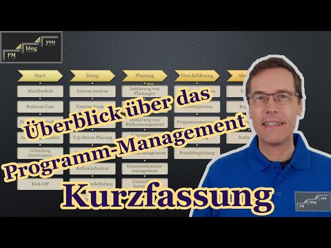 Überblick über das Programm-Management — Kurzfassung