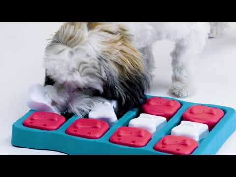 Игрушка для собак Nina Ottosson Dog Brick (Дог Брик) интерактивная 2 уровень сложности 21х31 см (no67333) - фото 2 - id-p1665574688