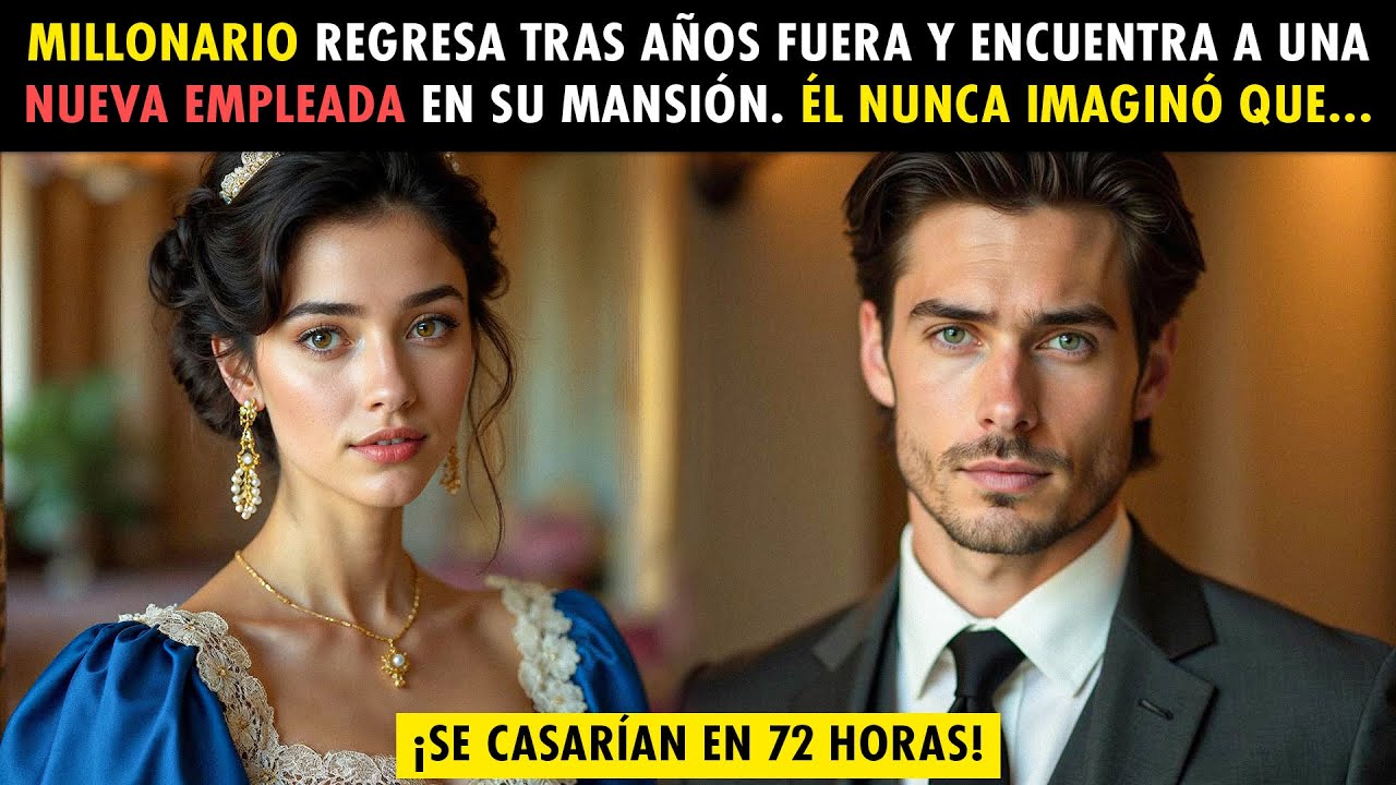 MILLONARIO ENCUENTRA A UNA MISTERIOSA EMPLEADA EN SU MANSIÓN. ¡Y SE CASA CON ELLA TRES DÍAS DESPUÉS!