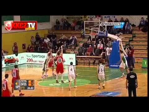 Krka - Crvena Zvezda, finiš utakmice [ Aba liga,22 kolo ] 24.02.2013