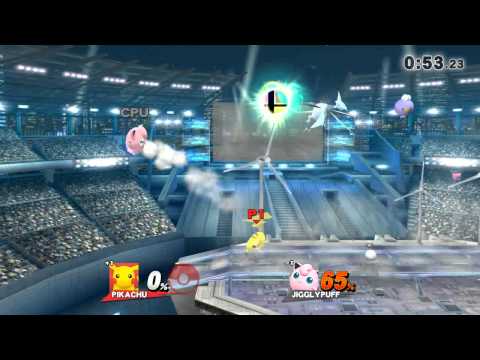 SSB4: Pikachu VS Jiglypuff