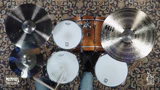 Video thumbnail for Sabian 17" AAX Crystal Thin Crash Cymbal - 1091g (21706XCC-1062322M) by Memphis Drum Shop