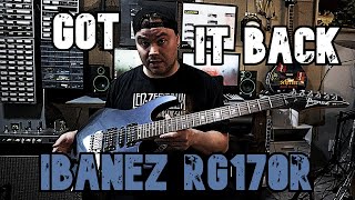 Video thumbnail for Ibanez RG170R - Pickup upgrade (Powersounds vs V1 & V8) by Instruments For Emotions