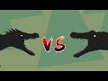 Bipedal Spino Vs Quad Spino Dino Fights Stick Nodes Pro