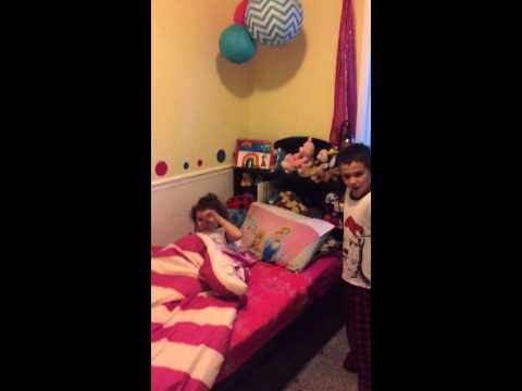 Waking up Christmas morning 2014