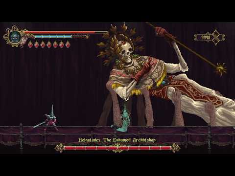 Blasphemous - Melquiades, the Exhumed Archbishop (No healing)