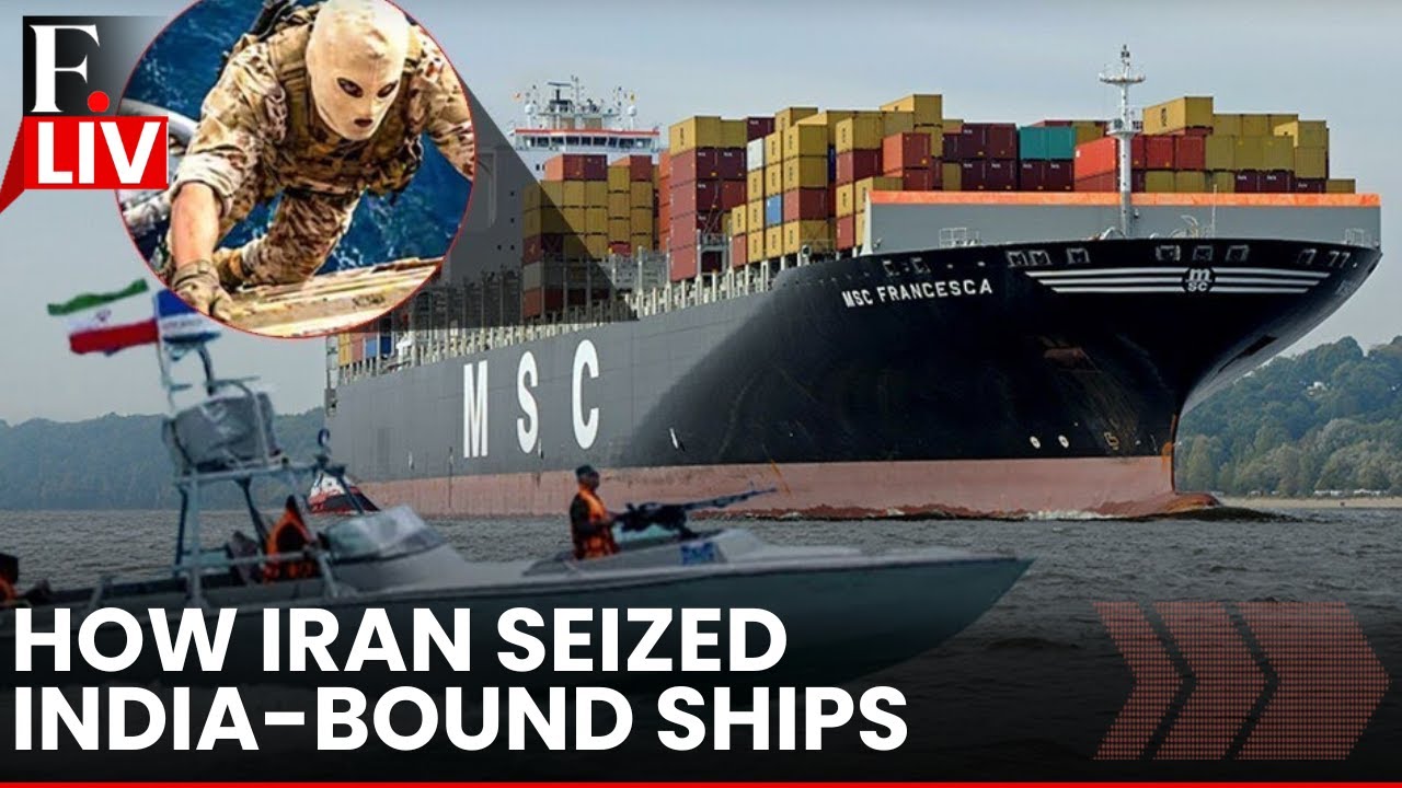 LIVE: Iran's Troops Storm India-Bound Vessels As Hormuz Crisis Escalates