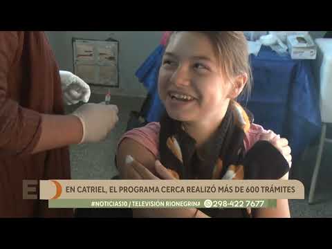 Programa CERCA: gran participación en Catriel y más de 600 trámites realizados