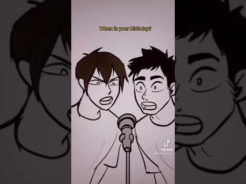 when is your birthday😂#anime #haikyuu #tanaka #noya #daichi #suga #hinata#yams#tsuki #kags