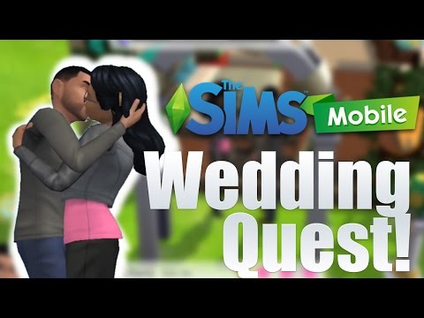 Let's Play the Sims Mobile Game - Wedding Quest - Ep 5 -  iOS Gameplay