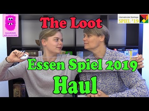 Essen Spiel Haul 2019 - The Loot (#spiel19, #spiel2019haul #spiel2019loot, Board game)